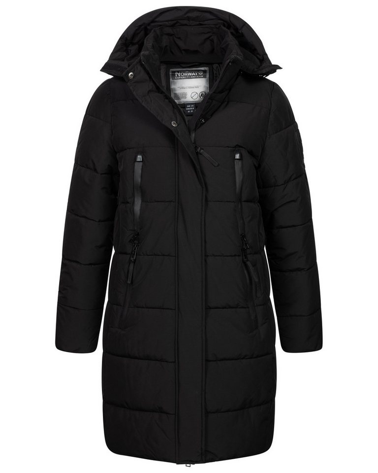 Geographical Norway Parka Damen Winter Jacke Mantel Parka Steppjacke Steppmantel Wintermantel von Geographical Norway
