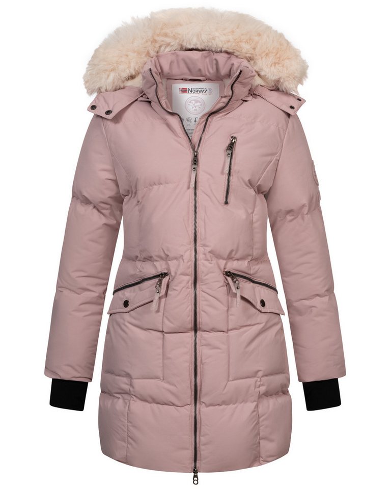 Geographical Norway Parka Damen Winter Jacke Mantel Parka Steppjacke Winterparka warm Outdoor von Geographical Norway