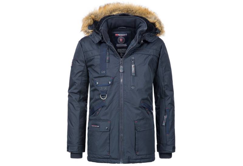 Geographical Norway Parka Herren Outdoor Funktions Jacke Sehr Warm Winter Jacke von Geographical Norway