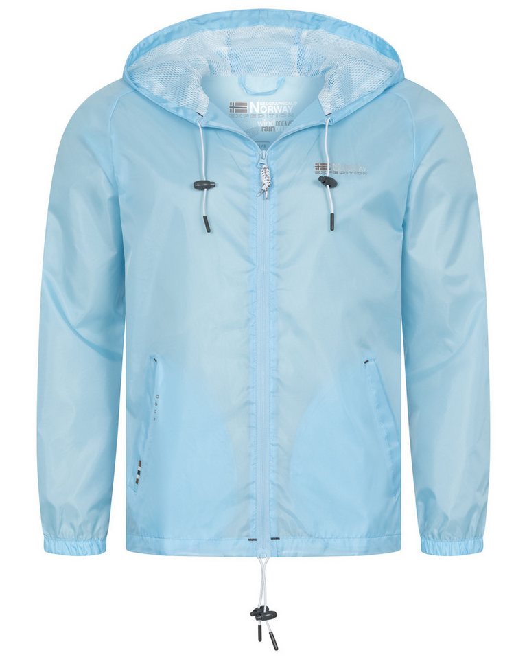 Geographical Norway Regenjacke Herren Regen Jacke Outdoor Windbreaker Sport Übergangs sehr leicht von Geographical Norway