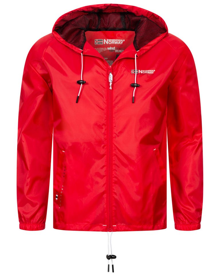 Geographical Norway Regenjacke Herren Regen Jacke Outdoor Windbreaker Sport Übergangs sehr leicht von Geographical Norway