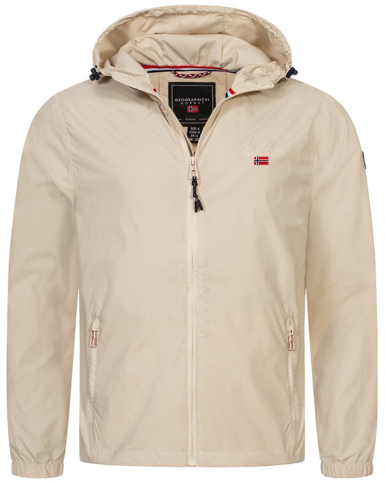 Geographical Norway Regenjacke Übergangsjacke Frühlings Jacke Windbreaker Regenjacke Outdoor Herbst von Geographical Norway