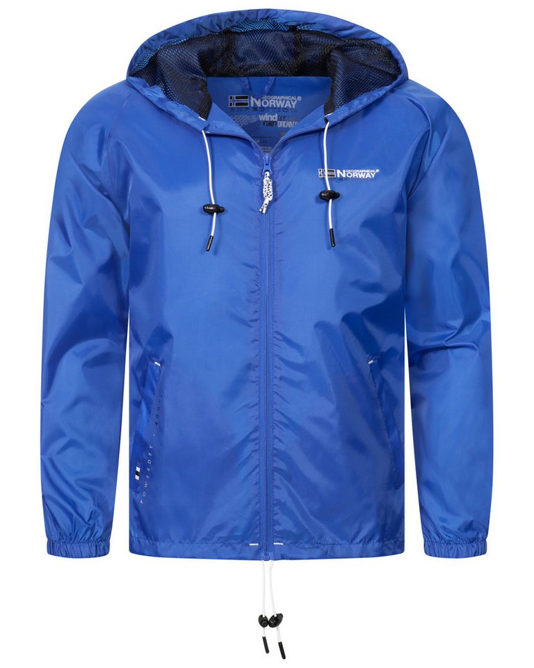 Geographical Norway Regenjacke Herren Regen Jacke Outdoor Windbreaker Sport Übergangs sehr leicht von Geographical Norway