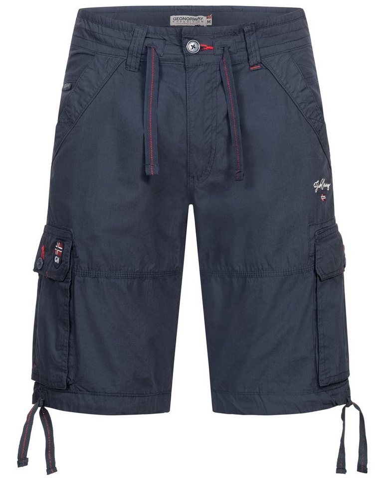 Geographical Norway Shorts Cargo Shorts kurze Hose knielang Short Bermuda Sommer Urlaub Freizeit von Geographical Norway