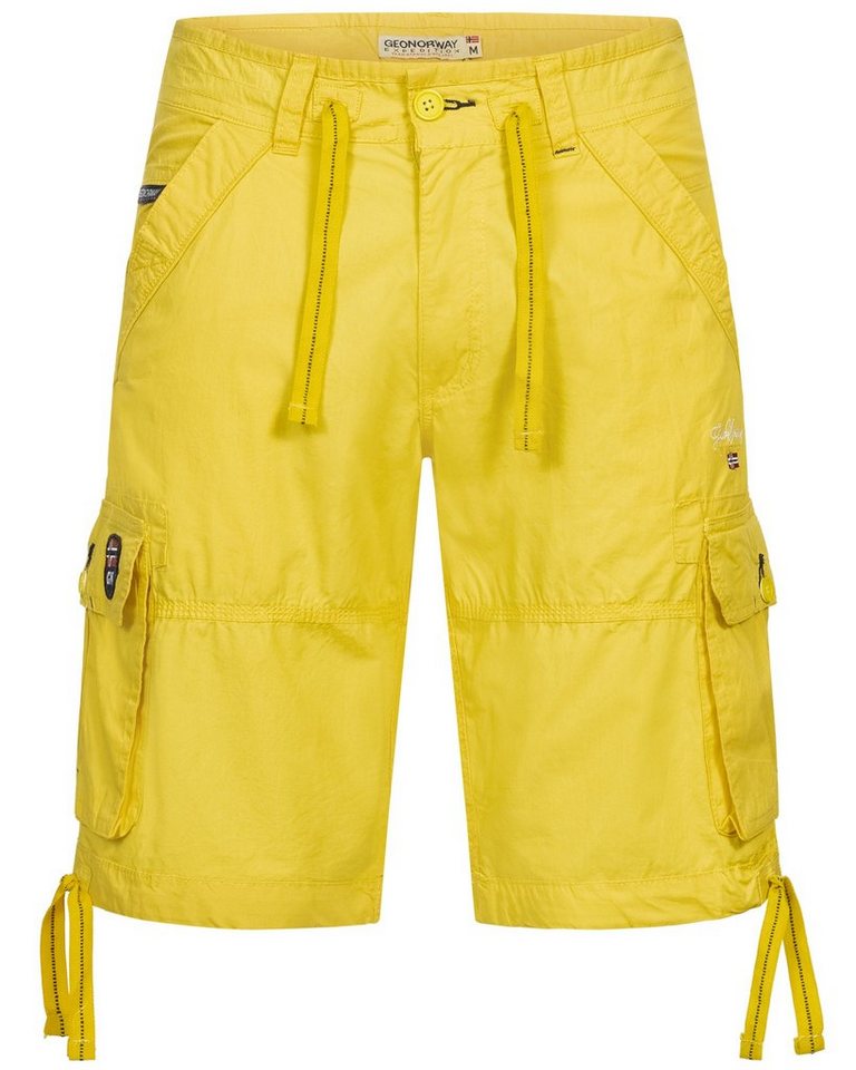 Geographical Norway Shorts Cargo Shorts kurze Hose knielang Short Bermuda Sommer Urlaub Freizeit von Geographical Norway