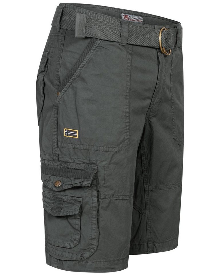 Geographical Norway Shorts Cargo Shorts kurze Hose knielang Short Bermuda Sommer Urlaub Freizeit von Geographical Norway