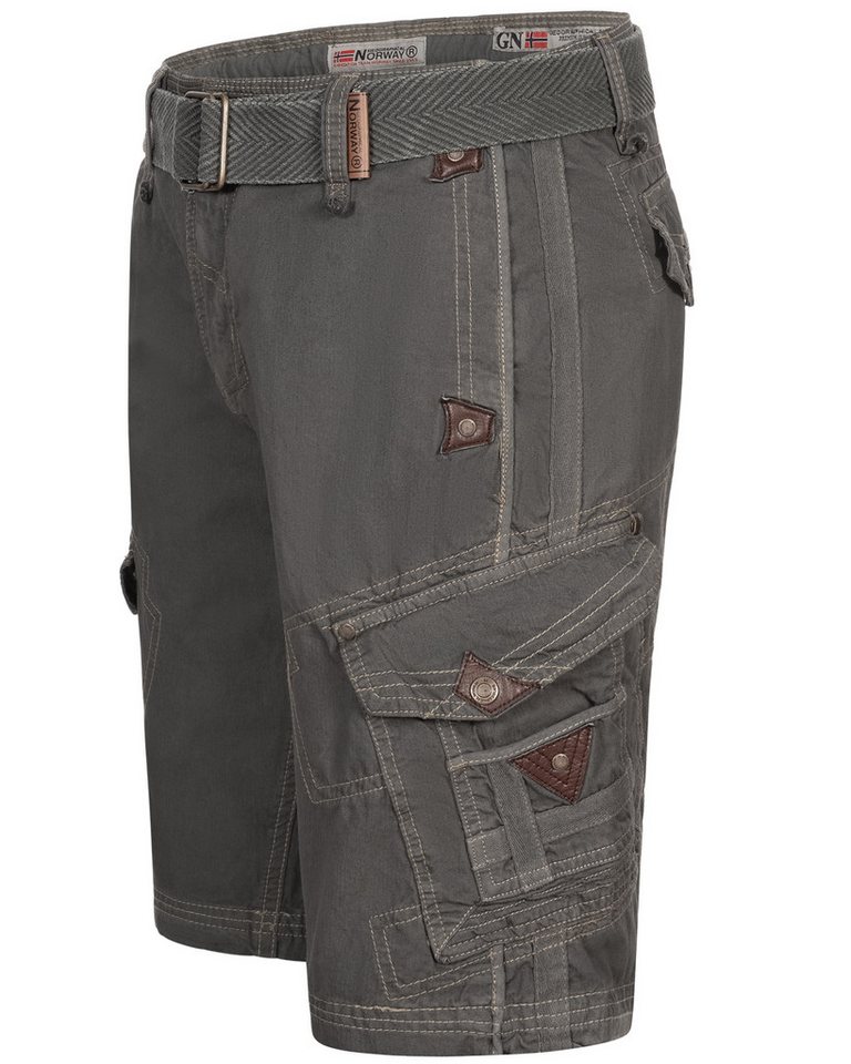 Geographical Norway Shorts Herren Cargo Shorts kurze Hose knielang Short Bermuda Sommer Freizeit von Geographical Norway