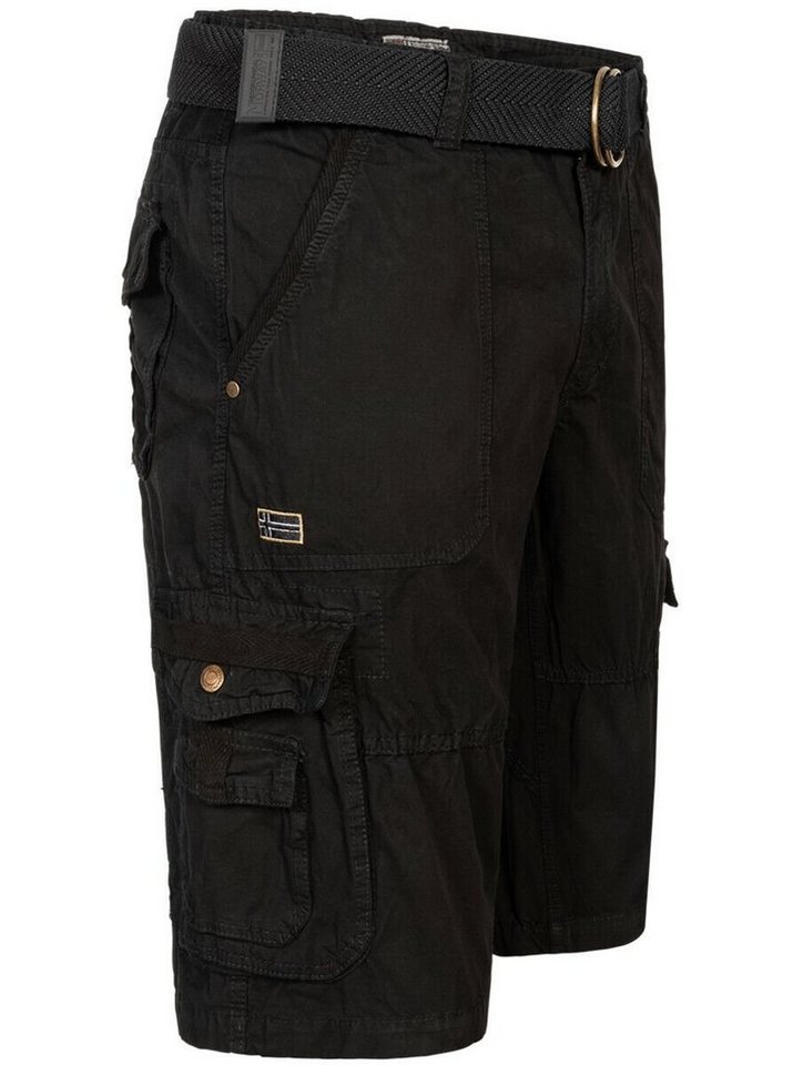 Geographical Norway Shorts Cargo Shorts kurze Hose knielang Short Bermuda Sommer Urlaub Freizeit von Geographical Norway
