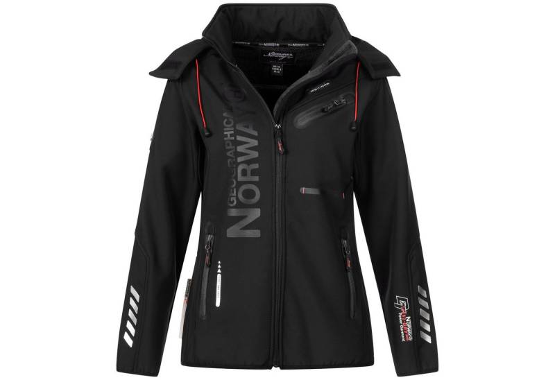 Geographical Norway Softshelljacke Damen Outdoor Windbreaker Regen Funktions Jacke RN von Geographical Norway
