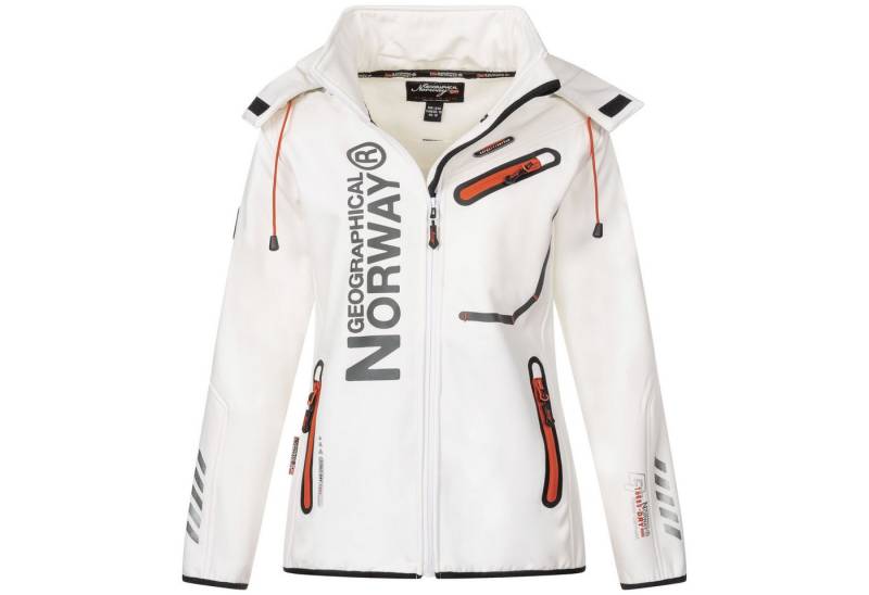 Geographical Norway Softshelljacke Damen Outdoor Windbreaker Regen Funktions Jacke RN von Geographical Norway