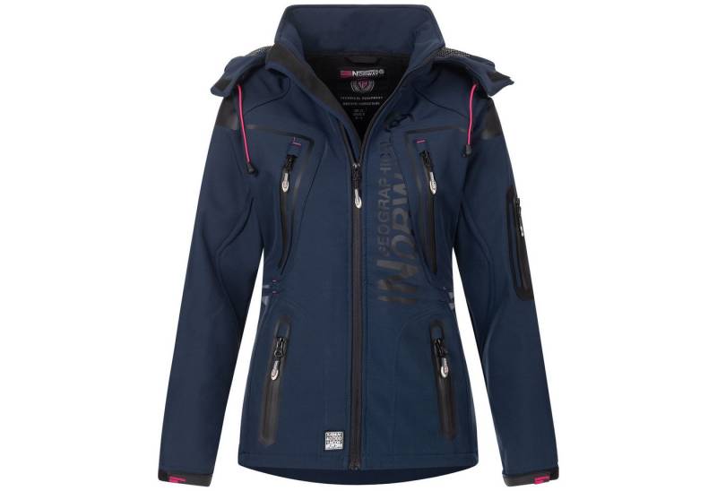 Geographical Norway Softshelljacke Damen Outdoor Windbreaker Regen Funktions Jacke von Geographical Norway