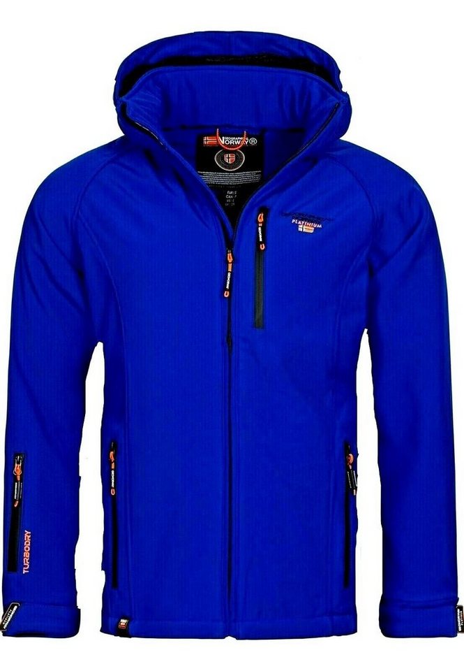 Geographical Norway Softshelljacke Herren Frühlings Jacke Softshell Jacke Regen Outdoor Übergangs Jacke von Geographical Norway