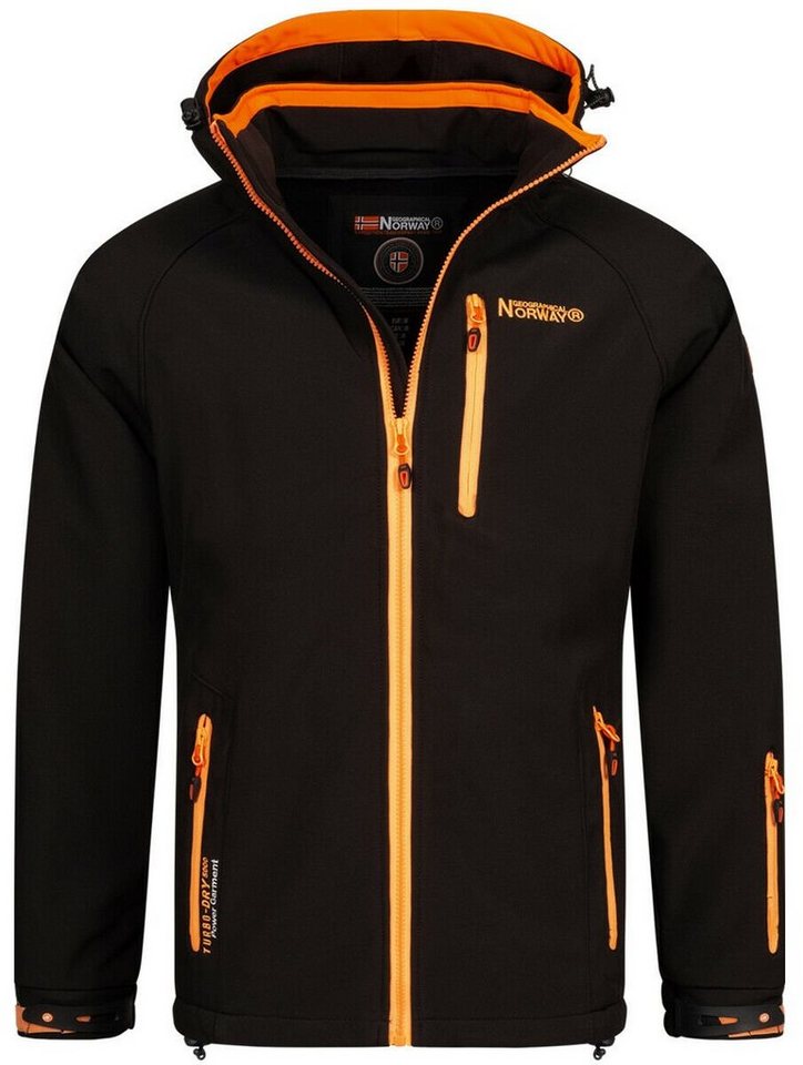 Geographical Norway Softshelljacke Herbst Winter Jacke Übergangsjacke Softshell Jacke Regen Outdoor von Geographical Norway