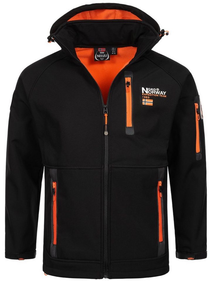 Geographical Norway Softshelljacke Herren Herbst Winter Jacke Softshell Jacke Outdoor Regen Übergangs von Geographical Norway