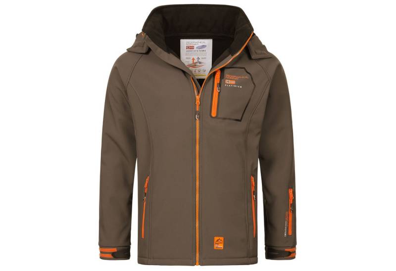 Geographical Norway Softshelljacke Herren Jacke Herbst Winter Regen Übergangs Windbreaker RIZ von Geographical Norway