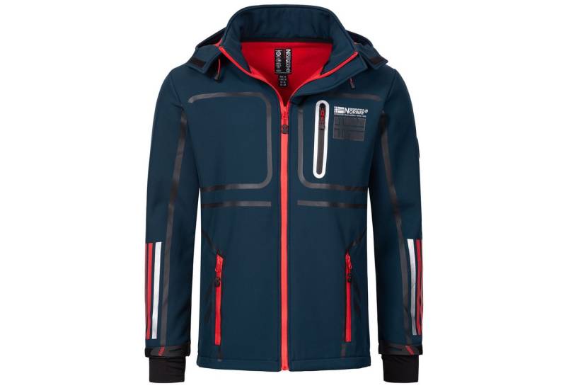 Geographical Norway Softshelljacke Herren Jacke Herbst Winter Regen Übergangs Windbreaker ROM von Geographical Norway