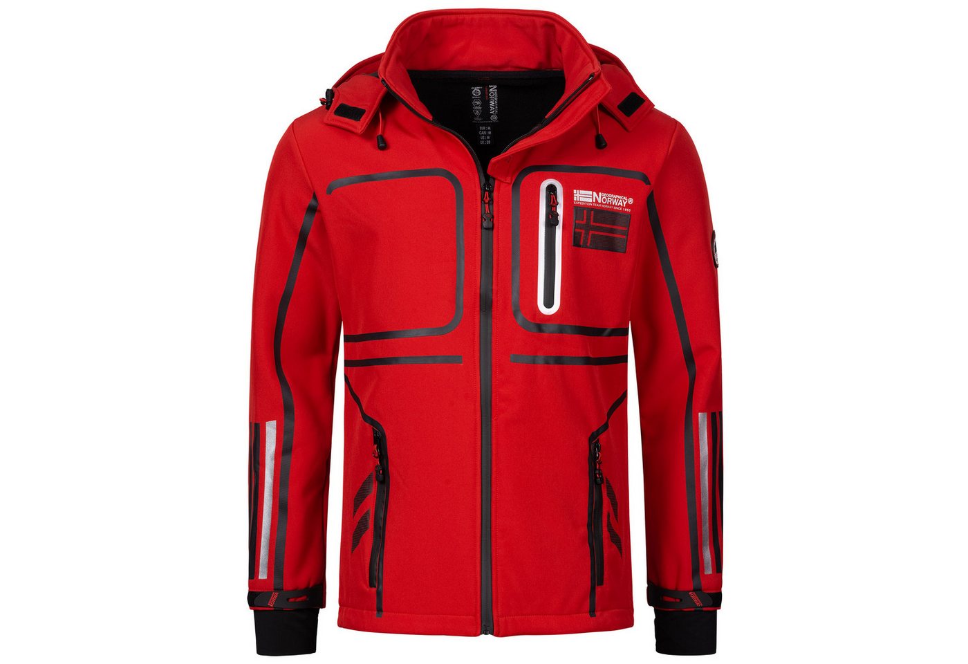 Geographical Norway Softshelljacke Herren Jacke Herbst Winter Regen Übergangs Windbreaker ROM Geographical Norway Softshelljacke Herren Jacke Herbst Winter Regen Übergangs Windbreaker ROM von Geographical Norway