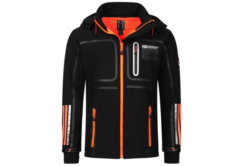 Geographical Norway Softshelljacke Herren Jacke Herbst Winter Regen Übergangs Windbreaker ROM von Geographical Norway
