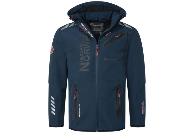 Geographical Norway Softshelljacke Herren Jacke Herbst Winter Regen Übergangs Windbreaker ROY von Geographical Norway