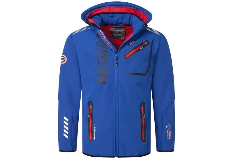 Geographical Norway Softshelljacke Herren Jacke Herbst Winter Regen Übergangs Windbreaker ROY von Geographical Norway