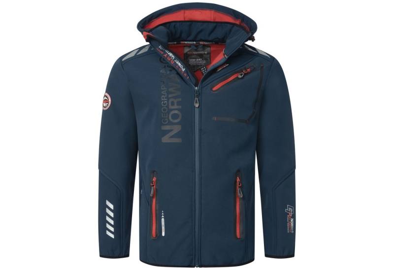Geographical Norway Softshelljacke Herren Jacke Herbst Winter Regen Übergangs Windbreaker ROY von Geographical Norway
