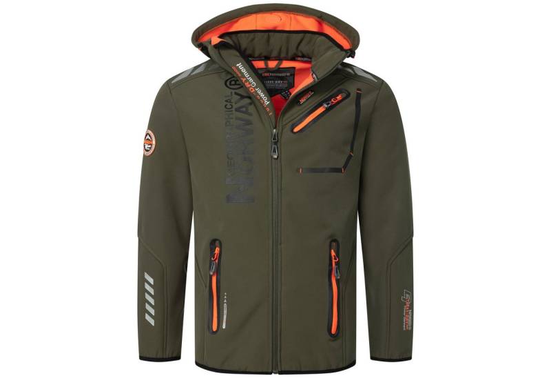 Geographical Norway Softshelljacke Herren Jacke Herbst Winter Regen Übergangs Windbreaker ROY von Geographical Norway