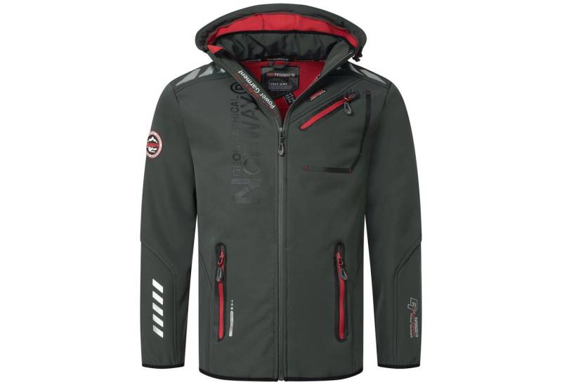 Geographical Norway Softshelljacke Herren Jacke Herbst Winter Regen Übergangs Windbreaker ROY von Geographical Norway