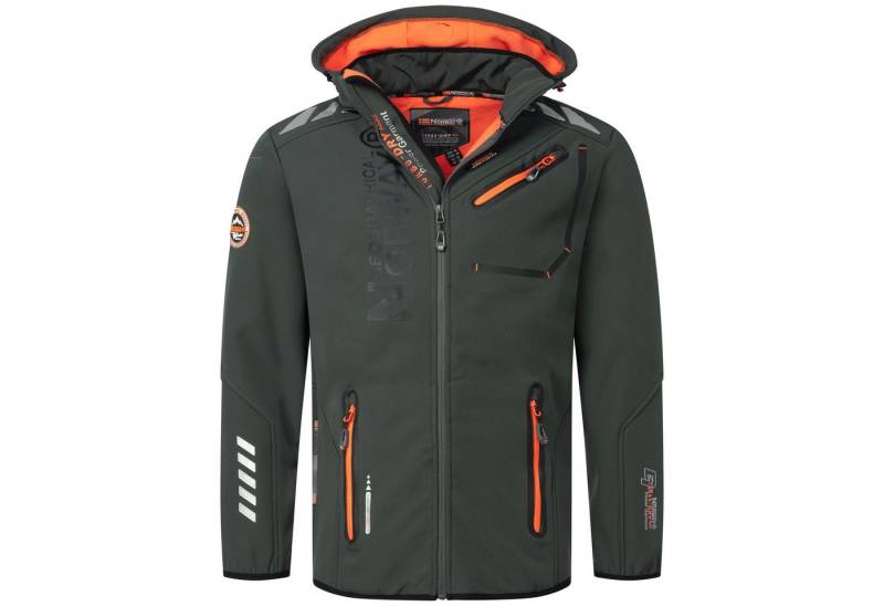 Geographical Norway Softshelljacke Herren Jacke Herbst Winter Regen Übergangs Windbreaker ROY von Geographical Norway