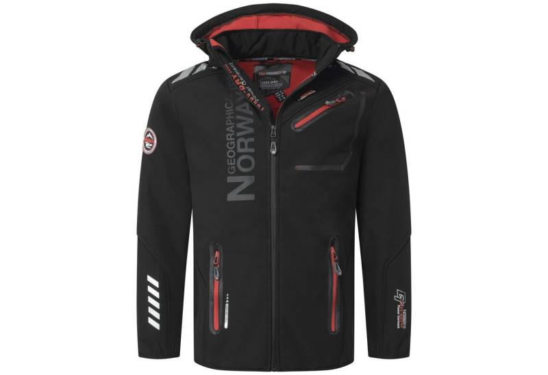 Geographical Norway Softshelljacke Herren Jacke Herbst Winter Regen Übergangs Windbreaker ROY von Geographical Norway