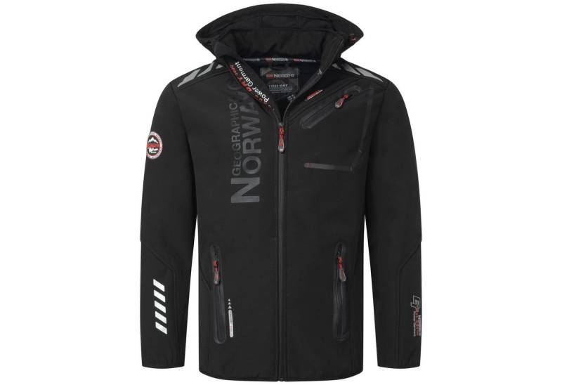 Geographical Norway Softshelljacke Herren Jacke Herbst Winter Regen Übergangs Windbreaker ROY von Geographical Norway