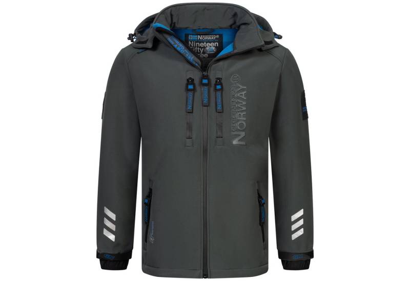 Geographical Norway Softshelljacke Herren Jacke Herbst Winter Regen Übergangs Windbreaker RR von Geographical Norway