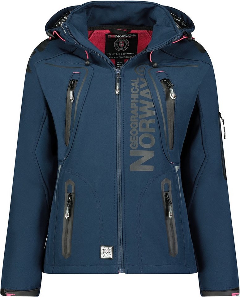 Geographical Norway Softshelljacke Tislande New 2 Lady 056 von Geographical Norway