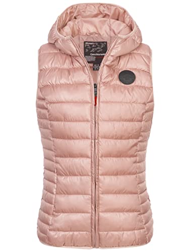 Geographical Norway Stepp weste Kapuze Übergangs Herbst Winter Weste Windbreaker, Farbe:Old Pink, Größe:L 40 Geographical Norway Stepp weste Kapuze Übergangs Herbst Winter Weste Windbreaker, Farbe:Old Pink, Größe:L 40 von Geographical Norway