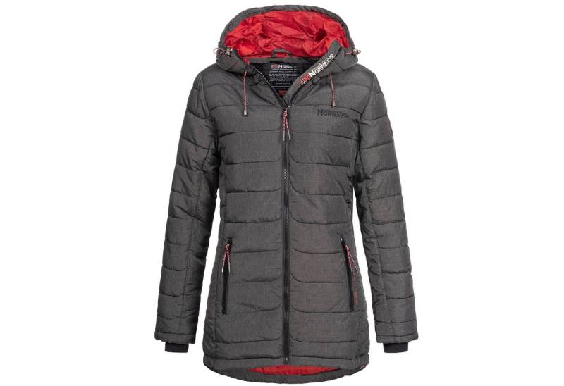 Geographical Norway Steppjacke Damen Outdoor Winter Jacke Mantel Parka Trenchcoat AST von Geographical Norway