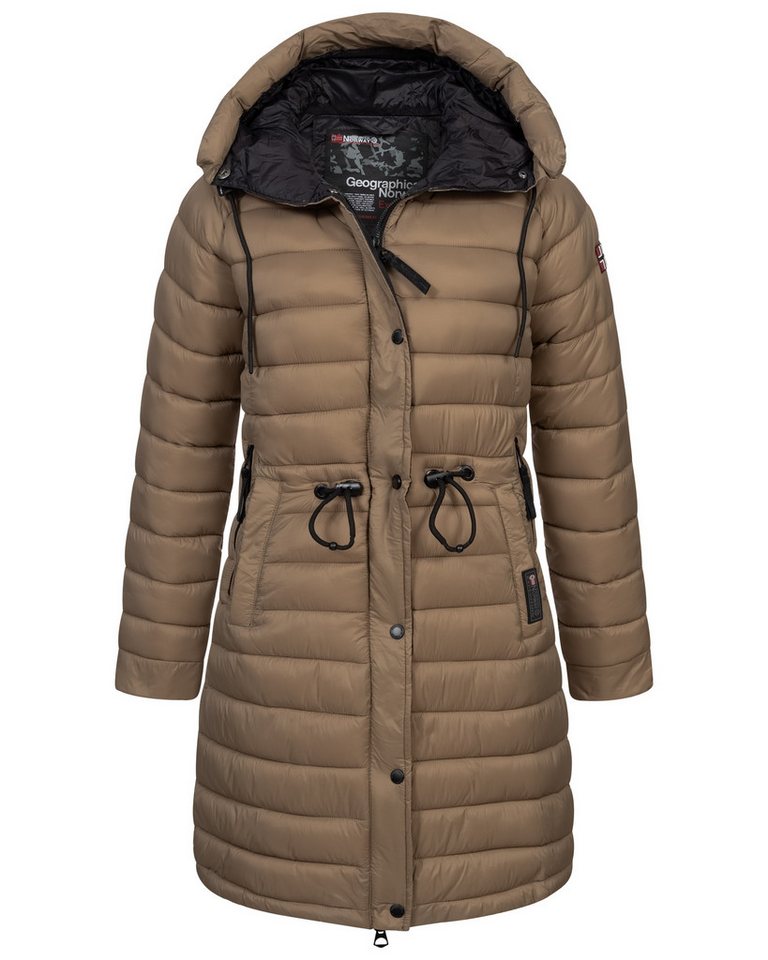 Geographical Norway Steppjacke Damen Winter Jacke Mantel Parka Steppjacke Steppmantel Wintermantel von Geographical Norway