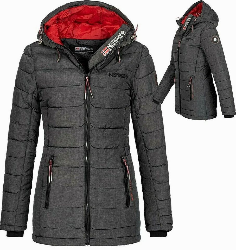 Geographical Norway Steppjacke Damen Winter Jacke Steppjacke Mantel Parka Astana von Geographical Norway