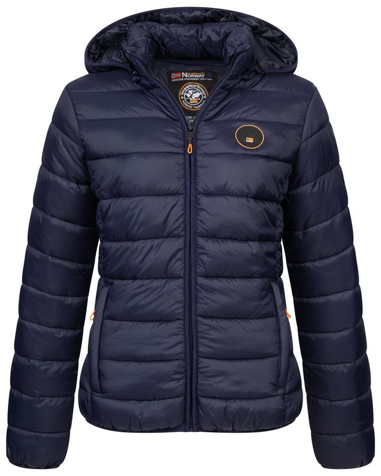 Geographical Norway Steppjacke Damen Winter Jacke Winterjacke Steppjacke Outdoor leicht Kapuzenjacke von Geographical Norway