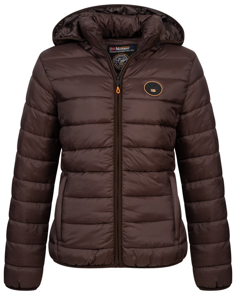 Geographical Norway Steppjacke Damen Winter Jacke Winterjacke Steppjacke Outdoor leicht Kapuzenjacke von Geographical Norway