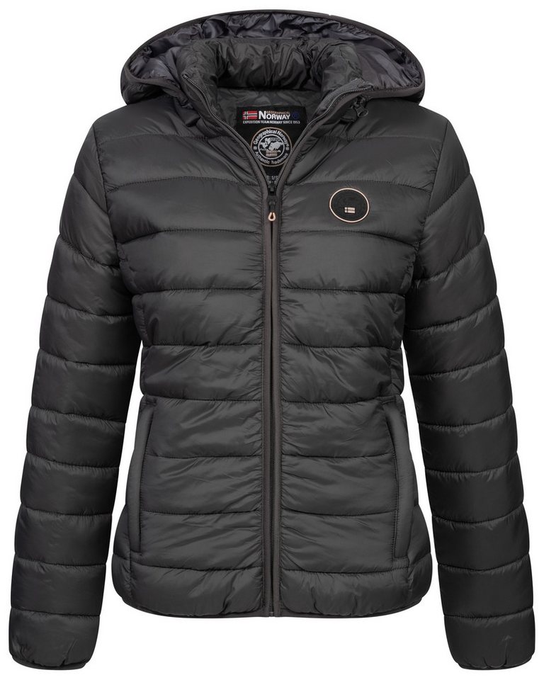 Geographical Norway Steppjacke Damen Winter Jacke Winterjacke Steppjacke Outdoor leicht Kapuzenjacke von Geographical Norway