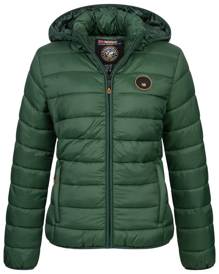 Geographical Norway Steppjacke Damen Winter Jacke Winterjacke Steppjacke Outdoor leicht Kapuzenjacke von Geographical Norway