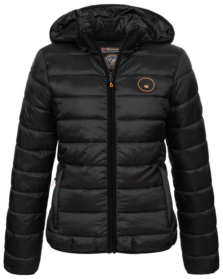 Geographical Norway Steppjacke Damen Winter Jacke Winterjacke Steppjacke Outdoor leicht Kapuzenjacke von Geographical Norway