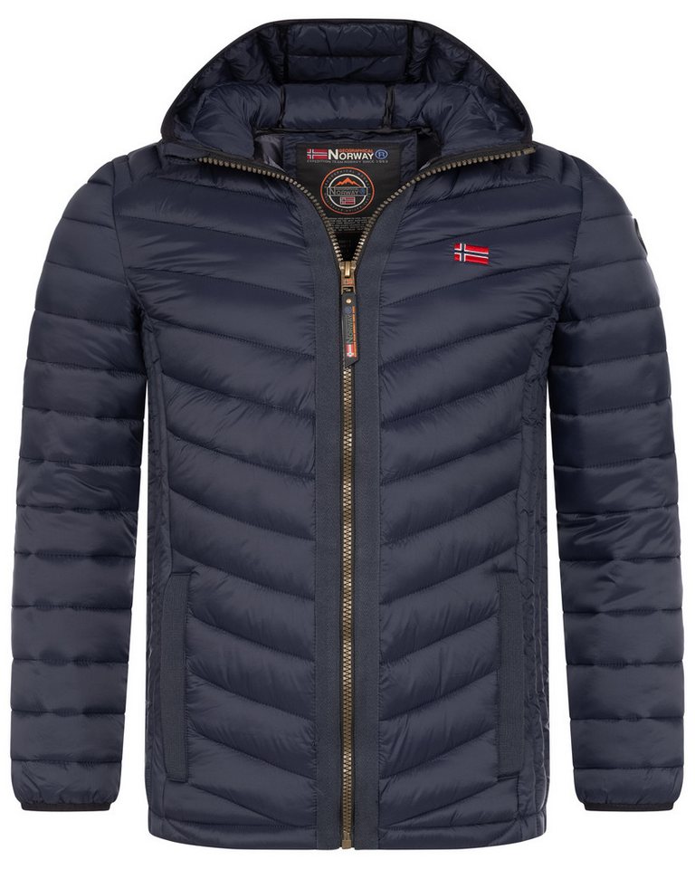 Geographical Norway Steppjacke Herren Herbst Winter Jacke Steppjacke Kapuzenjacke Übergangs Outdoor von Geographical Norway
