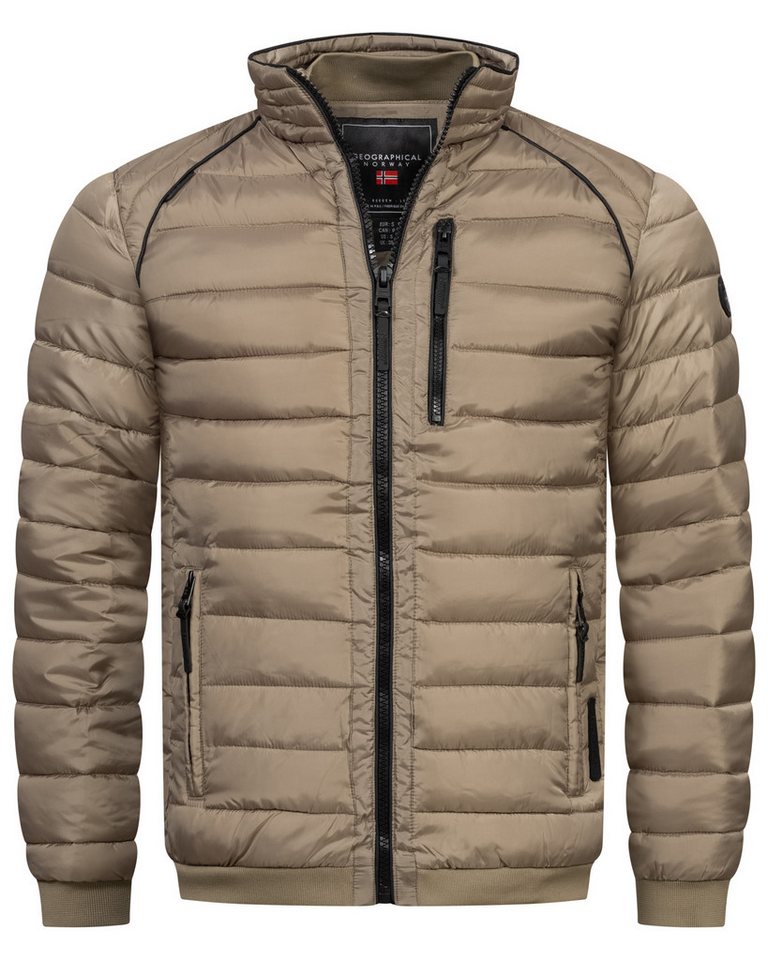 Geographical Norway Steppjacke Herren Herbst Winter Jacke Übergangsjacke Steppjacke Leicht Outdoor von Geographical Norway