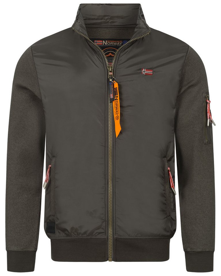 Geographical Norway Steppjacke Herren Übergangsjacke Frühlingsjacke Blouson Strick Fleecejacke MIX Geographical Norway Steppjacke Herren Übergangsjacke Frühlingsjacke Blouson Strick Fleecejacke MIX von Geographical Norway