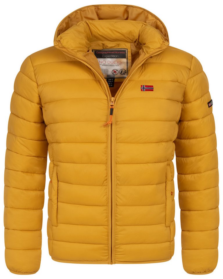 Geographical Norway Steppjacke Herren Herbst Winter Jacke warm gefüttert Steppjacke Outdoor Leicht von Geographical Norway