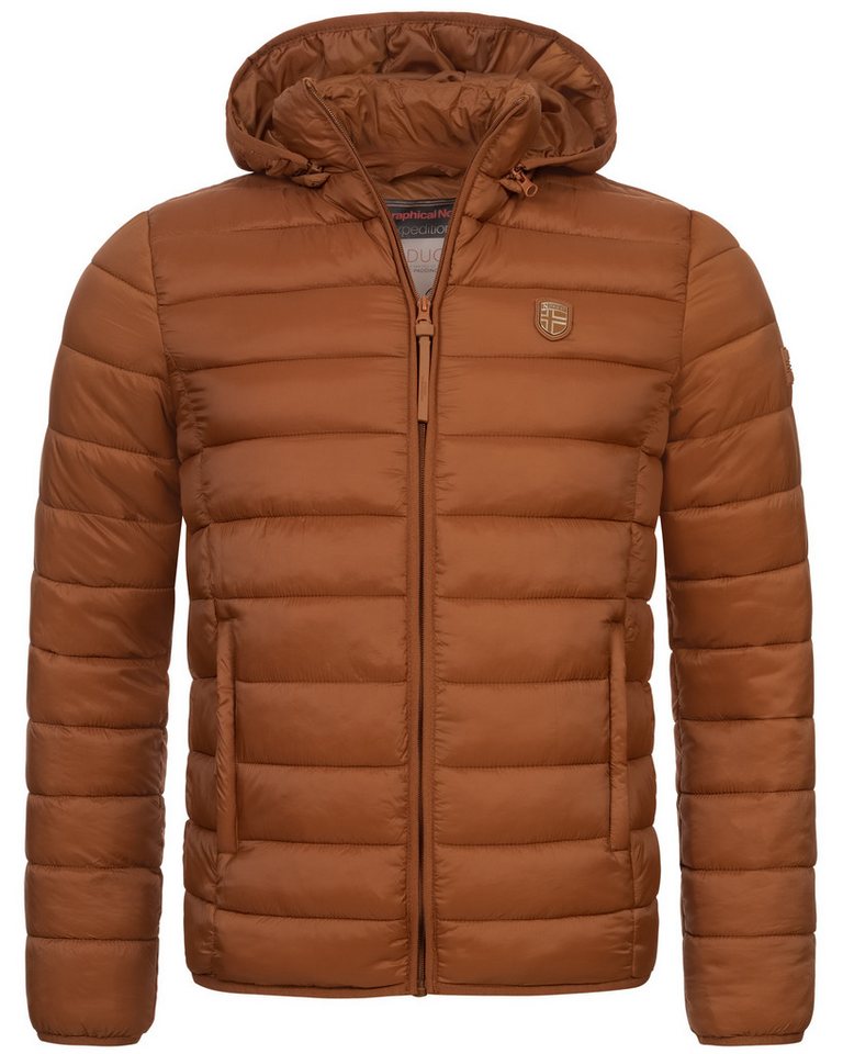 Geographical Norway Steppjacke Herren Herbst Winter Parka Steppjacke Outdoor Übergangs Leicht Jacke von Geographical Norway