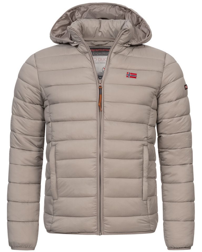 Geographical Norway Steppjacke Herren Übergangsjacke Frühlingsjacke Parka Stepp Jacke gesteppt Leicht von Geographical Norway
