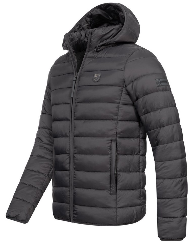 Geographical Norway Steppjacke Herren Herbst Winter Parka Steppjacke Outdoor Übergangs Leicht Jacke von Geographical Norway