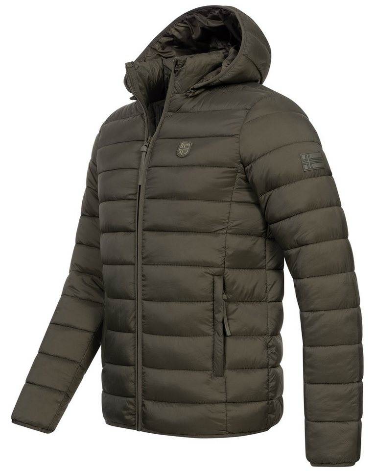 Geographical Norway Steppjacke Herren Herbst Winter Parka Steppjacke Outdoor Übergangs Leicht Jacke von Geographical Norway