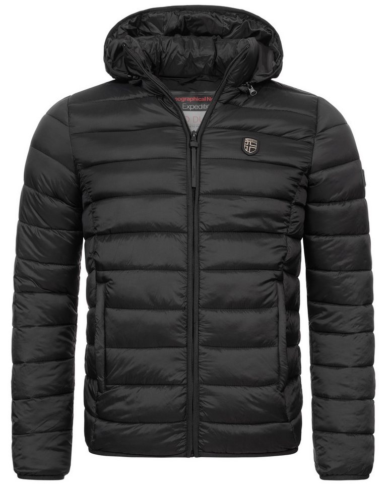 Geographical Norway Steppjacke Herren Herbst Winter Parka Steppjacke Outdoor Übergangs Leicht Jacke von Geographical Norway